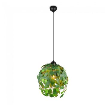 Lámpara colgante leavy verde