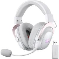 auriculares redragon h510 pro inalambricos usb-c bluetooth 24 ghz gaming rgb negros