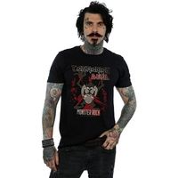 dessins animes camiseta nster rock para hombre