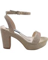 de timbos sandalia tacon fiesta plataforma mujer champagne 125678 varios colores