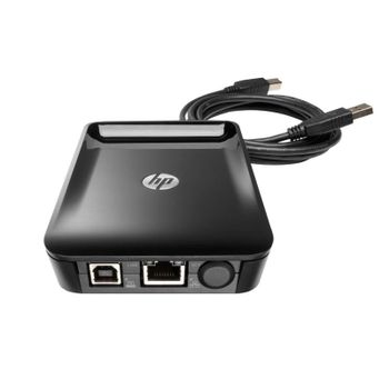 Servidor de impresión HP Jetdirect LAN interno Ethernet LAN IPv4/IPv6 negro