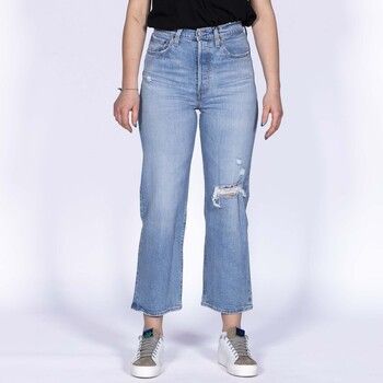 Levis Jeans Ribcage Straight Ankle para mujer