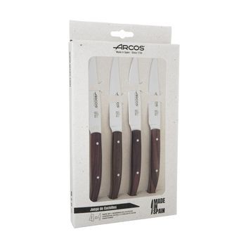 Arcos Juego 4 Pzas. Chuleteros The Origin Madera De Palisandro