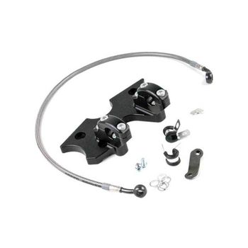 Puente de horquilla BMW S 1000 RR ABS -'11 kit de conversión Superbike LSL negro