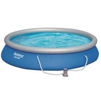 Conjunto De Piscina Fast Set 457x84 Cm Bestway