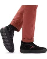 de vans off the wall vans mid slip mte 1 black negro