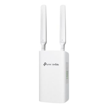 TP-Link Omada ER703WP-4G-Router Outdoor 4G LTE WiFi Exterior 512MB PoE 2.4/5GHz Blanco