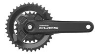 shimano cues fc u4000 2b platos y bielas 36 22t 9 10 11s negro