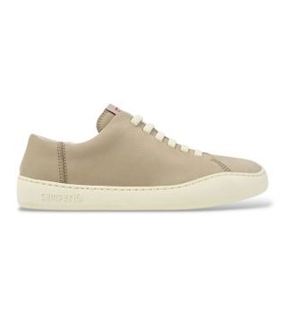 Camper para mujer. K200877-057 Zapatillas de piel Peu Touring beige (41), Plano, Cordones, Casual