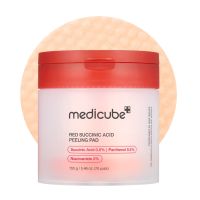 medicube cosmetica facial red succinic acid panthenol pads discos faciales exfoliantes