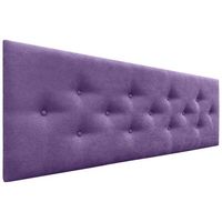 dhome cabecero de tela acualine con 3 hileras intercaladas de botones y patas cabezal tapizado cama lujolila 135cm