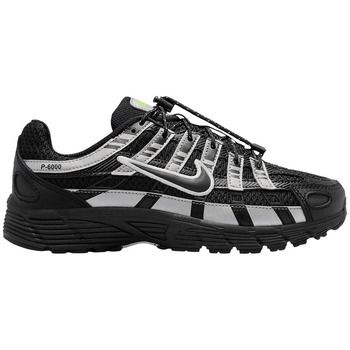 Nike Deportivas Moda P-6000 Black Metallic Silver Volt Ice (GS) para hombre