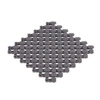 alfombrilla sauna antideslizante confort c din 51097 gris grafito uv safestep