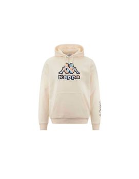 Sudadera Kappa Fetro Swt Hombre Blanco Whisper