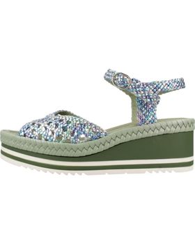 de PONS QUINTANA SANDALIAS MUJER MODELO PADOVA COLOR VERDE VCP