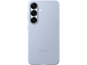 Funda móvil - Samsung Kindsuit, Para Galaxy S25, Cuero Vegano, Azul Claro