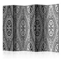 biombo - ethnic monochrome ii 225x172 cm