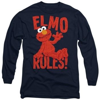 Sesame Street Camiseta manga larga Rules para mujer