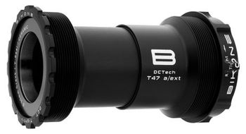Eje de pedalier ceramico bikone dctech t47a para bb30 negro
