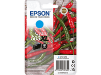 cartucho de tinta - epson 503xl ink cyan tamano xl hasta 470 paginas