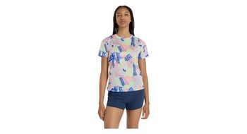 Maillot manga corta new balance tcs nyc marathon athletics multicolor mujer