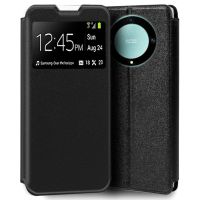 cool funda flip cover para huawei honor magic 5 lite liso negro