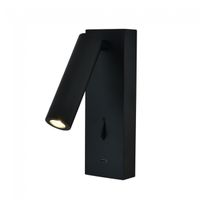 aplique lector led con interruptor tarifa iii 3w