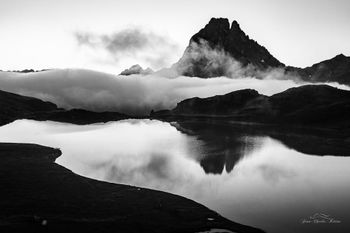 Cuadro pic du midi d'ossau impresión sobre lienzo 90x60cm