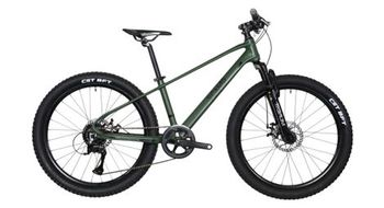 Scamp highfox shimano tourney 8v 24   verde caqui semirrigida bicicleta de montana para ninos