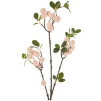 flores artificiales rosa