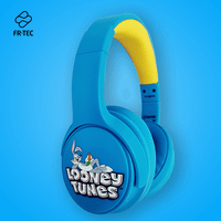 auriculares gaming fr-tec looney tunes kids  wireless