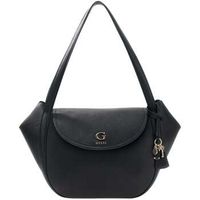 guess bolso bolso con solapa coleen negro para mujer