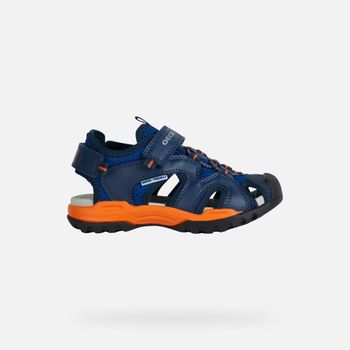 GEOX Borealis Niño Azul Royal/naranja