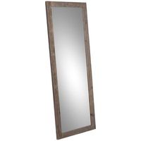 espejo rectangular de madera marron 70x3x180h cm