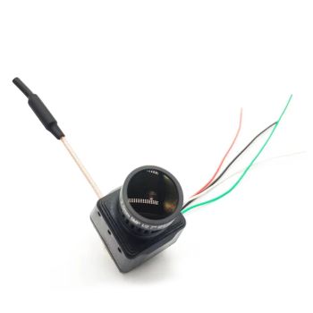 SLONWAKE FPV AIO RC Cámara Micro 5.8G 48CH 400mW VTX Transmisor FPV con Lente de 2.5mm CMOS 1200TVL Soporte OSD 2-4S Ali
