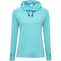 awdis camiseta manga larga cowl neck para mujer