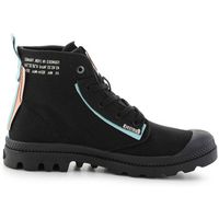 palladium zapatillas altas pampa underlayer 99183-297-m black para mujer