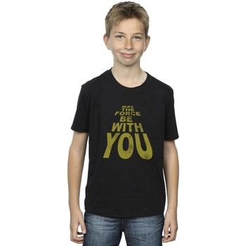 Disney Tops y Camisetas May The Force Be With You para niño