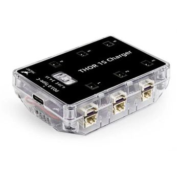 Tablero de carga de batería LiPo de 6 vías HGLRC 1S V2 Cargado para modelo RC Drone FPV