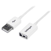 cable de extension usb 20 startech usbextpaa3mw 3m machohembra blanco
