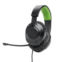 auriculares jbl quantum 100x con cable jack 35 mm para gaming con microfono extraible negros