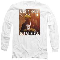 the muppets tops y camisetas kiss a frog para hombre