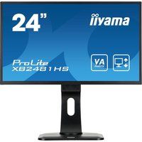 iiyama prolite xb2481hs-b1 full hd 24 lcd monitor - black black