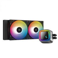 deepcool ls520 kit de refrigeracion liquida 240mm negro