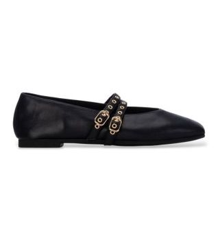 Xti para mujer. 14640501-NEGRO Bailarinas 146405 negro (41), Plano, Hebilla, Casual