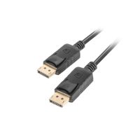 cable displayport lanberg 05 m macho a macho 4k v12 negro