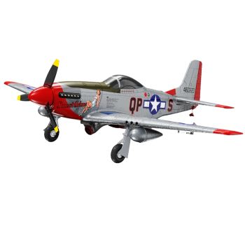 MO-FLY P-51D Mustang Escala 1/16 685mm Envergadura 2.4GHz 10CH Giroscopio Integrado 3D/6G Conmutación de Una Tecla Acrob
