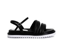 sandalias asimetricas black 36