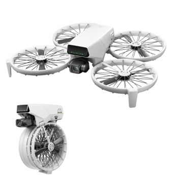 DJI Flip Cámara Drone Vlog Todo en Uno con sensor CMOS de 1/1.3'' Video 4K 60fps HDR Seguimiento de sujeto con IA 31 min