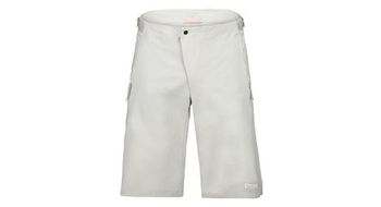 Pantalones cortos de ciclismo de montana poc motion gris para hombre